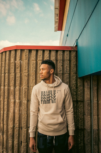 Fam'ly Repeat eco hoodie