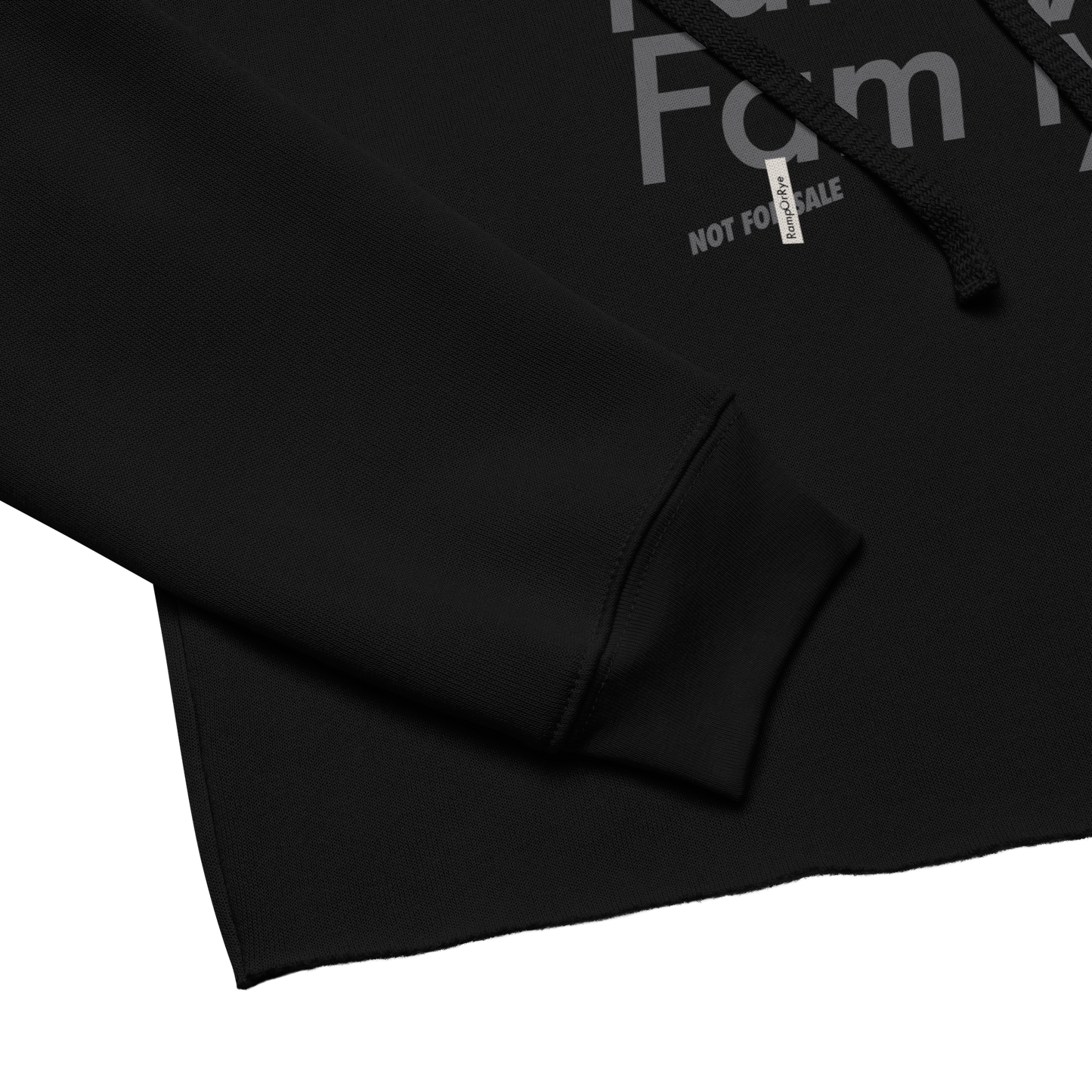 Fam'ly Four Crop Hoodie