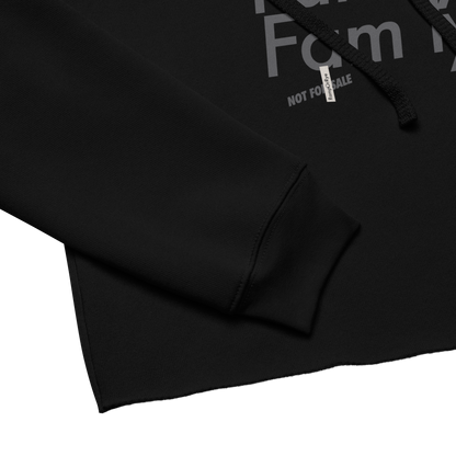 Fam'ly Four Crop Hoodie